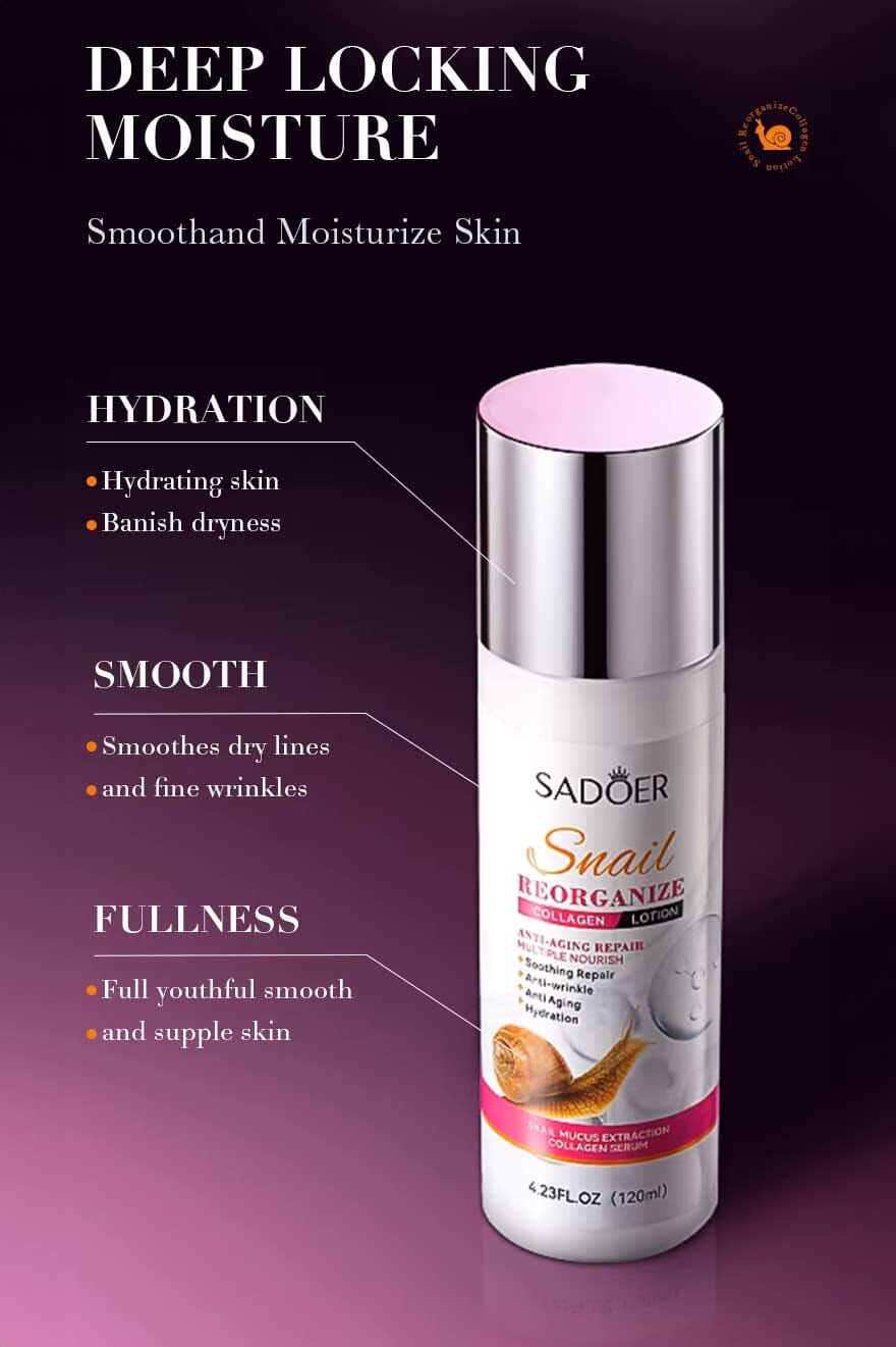 Sadoer Snail Reorganize Collagen Lotion