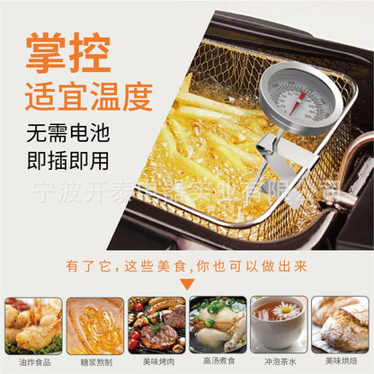 Fryer Stainless Steel Household Oil Candy Thermometer