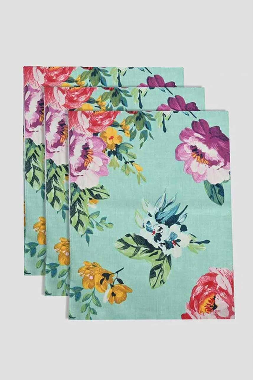 Montreux Floral Printed Table Mat- Pack of 3