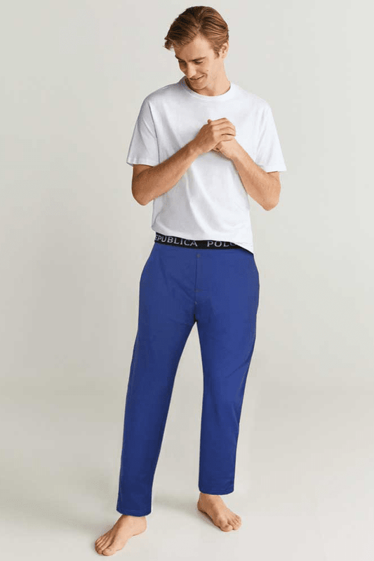 Polo Republica Men's Vodice Slim Fit Pique Lounge Pants Men's Sleep Wear Polo Republica 