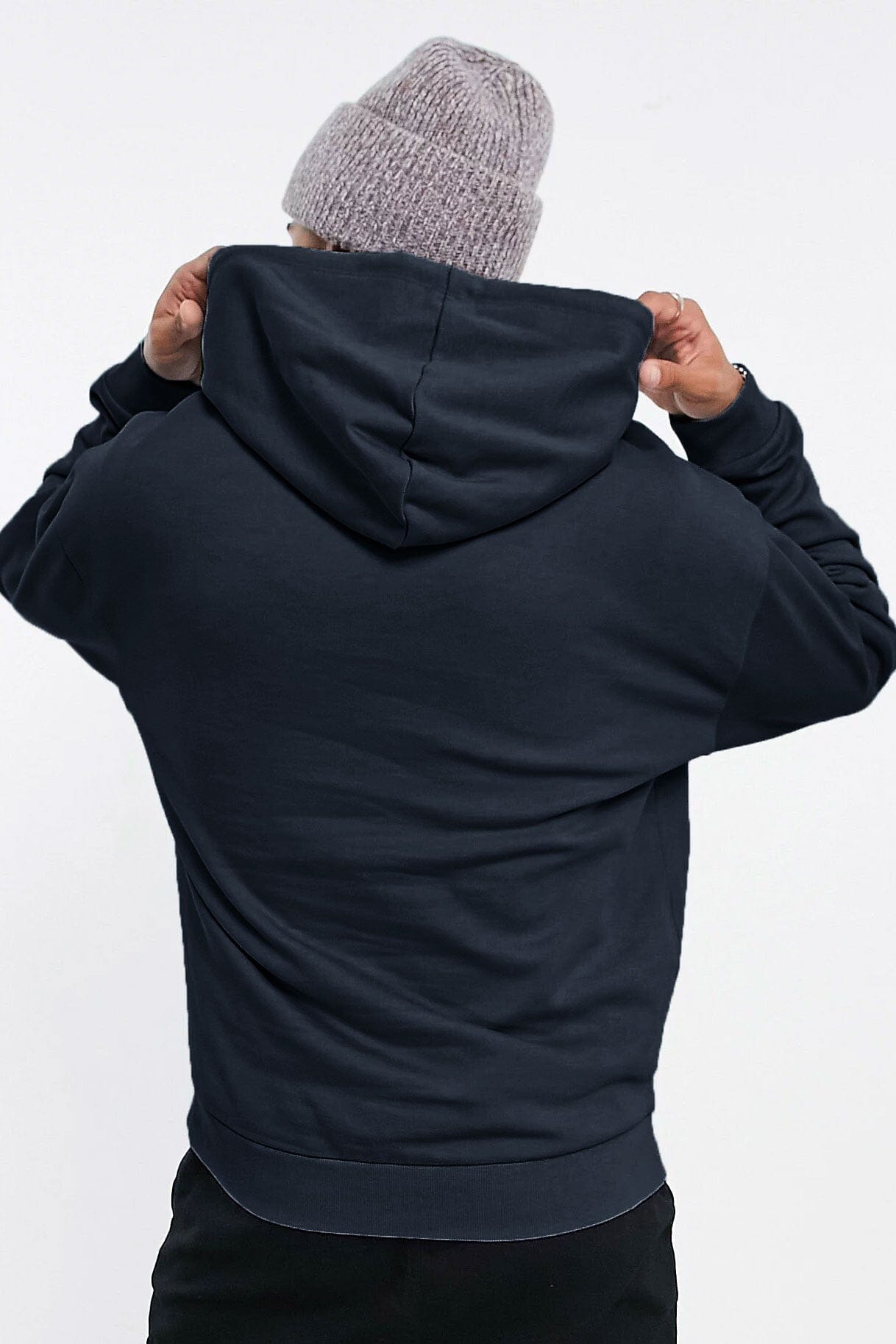 Richman Men's King Crown Printed Pullover Fleece Hoodie Men's Pullover Hoodie ASE