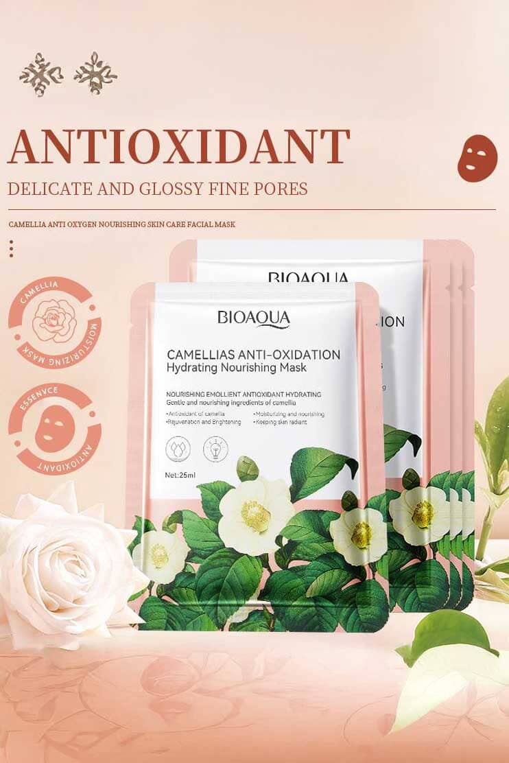 Bioaqua Camellias Anti-Oxidation Nourish Facial Mask