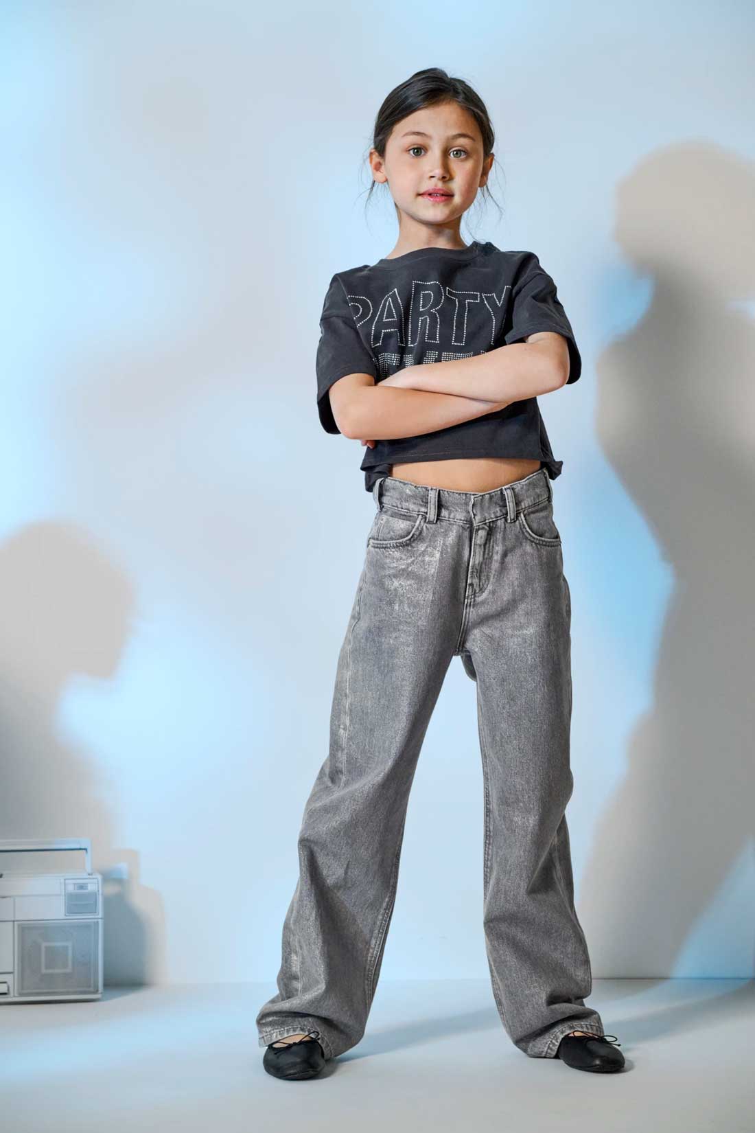 ONL Girl's Wide Leg Premium Denim