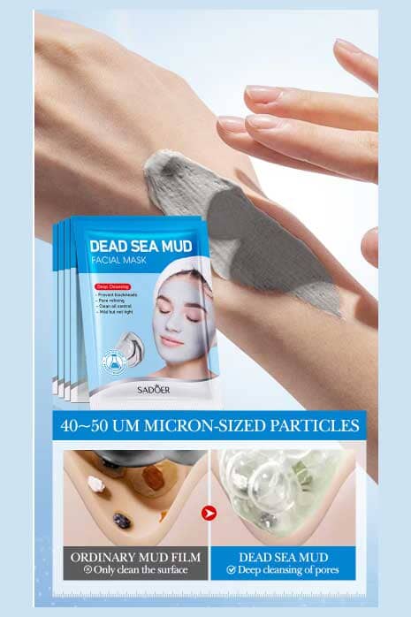 Sadoer Dead Sea Mud Facial Mask - 10g