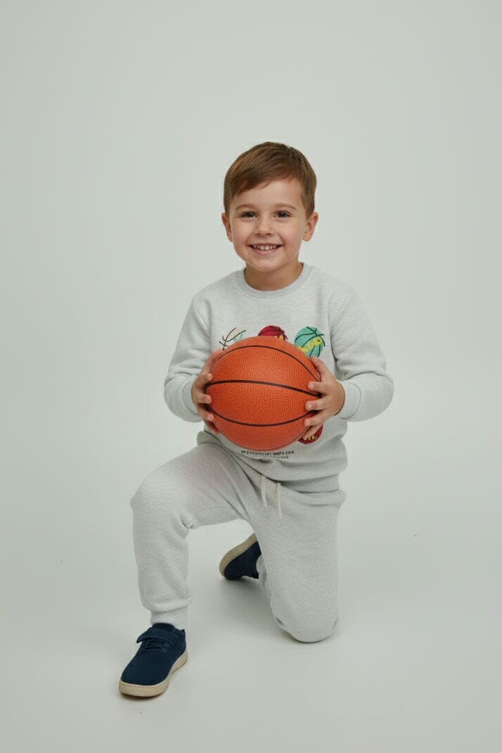 Tiny Teens Boy's Basketball League Minor Fault Twin Set