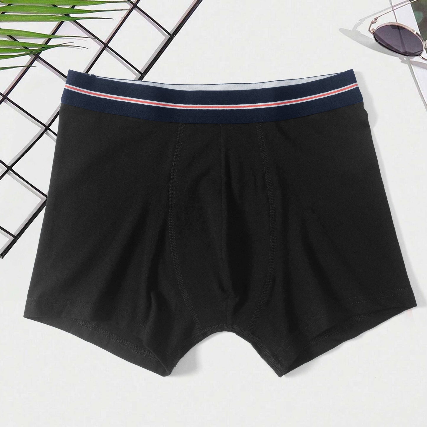 Eternity Men's Tipped Classic Brief Underwear Men's Underwear ETY Black & Navy S