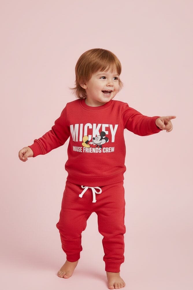 Tiny Teens Boy's Mickey Twin Set