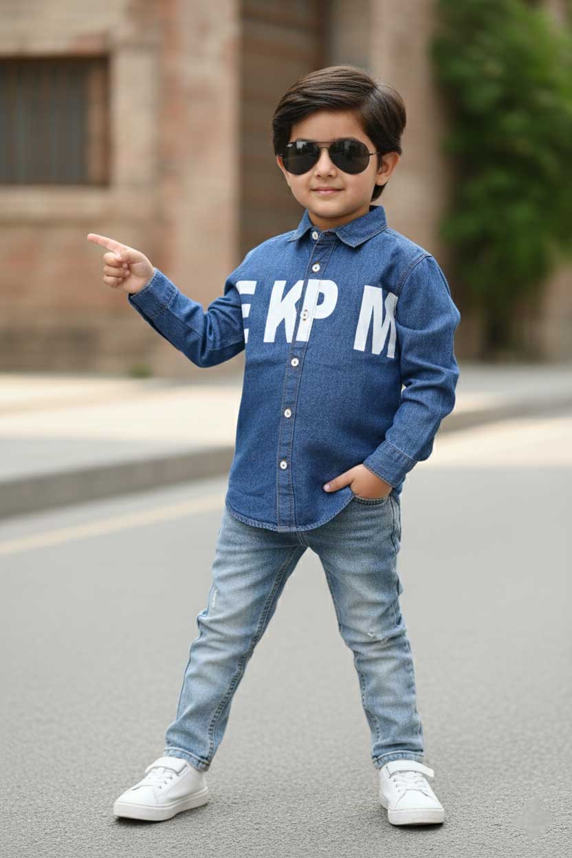 Styles Republic EKPM Denim Casual Shirt