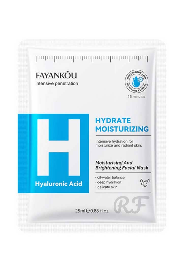 Fayankou Hyaluronic Acid Hydrating & Moisturizing Facial Mask