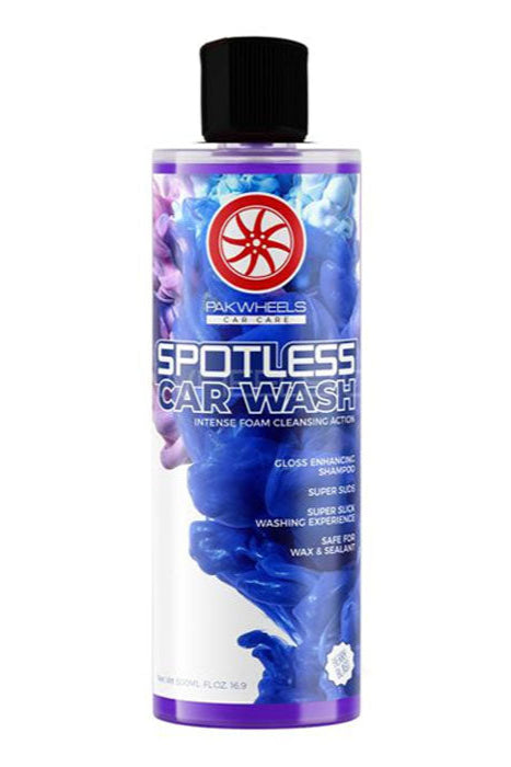 PakWheels Spotless Car Wash Shampoo - 500ml Motor Vehicle Engine Parts PKW