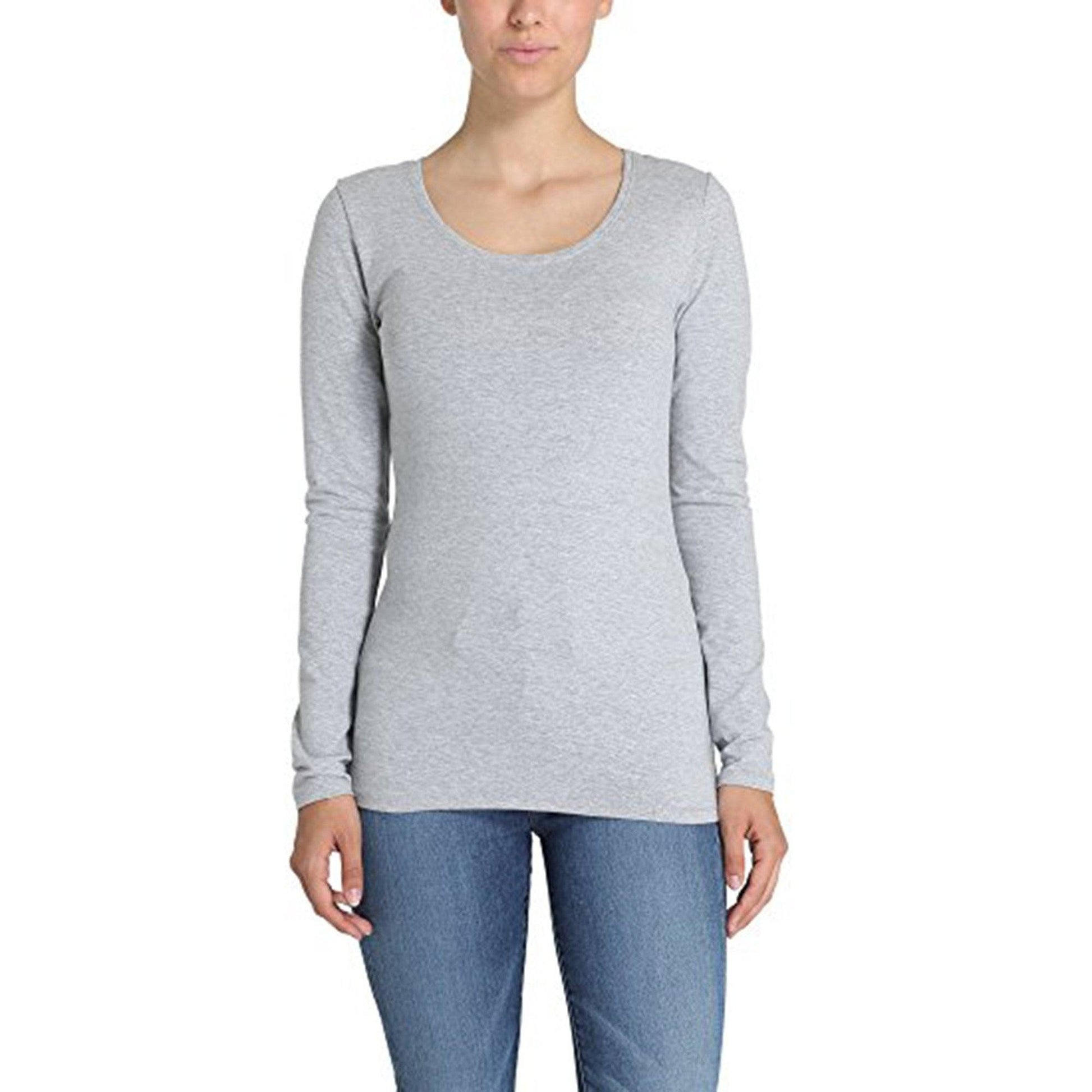 BYD Round Neck Long Sleeve Minor Fault Tee Shirt