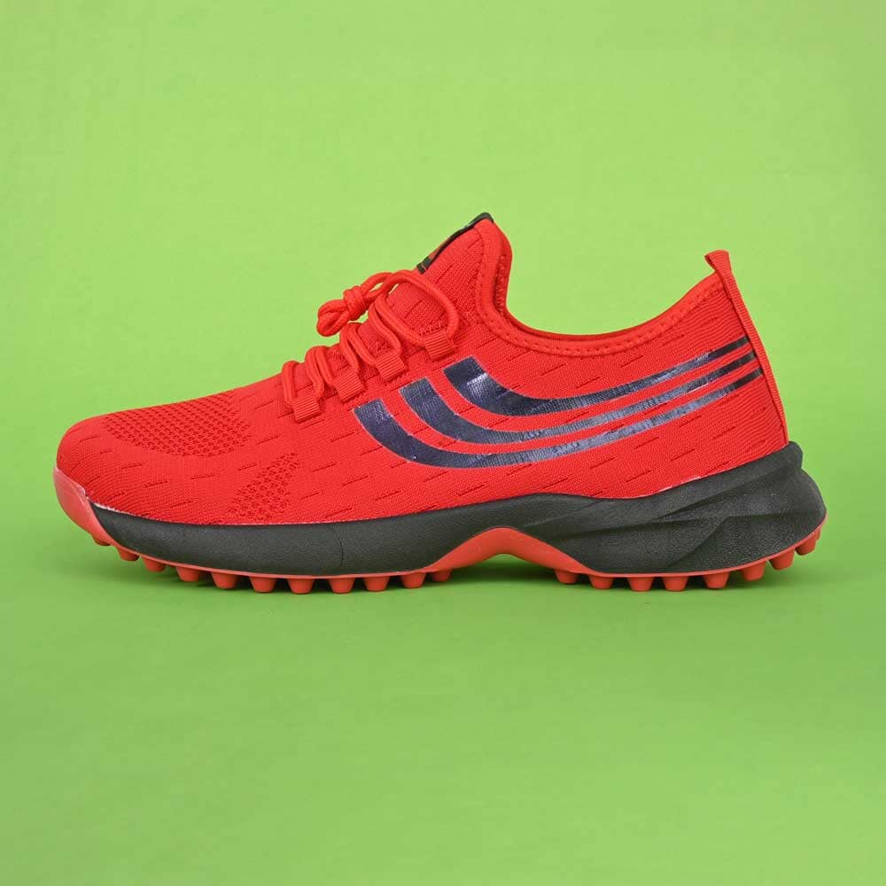 Walk Men's Tienen Non Slip Jogging Shoes Men's Shoes Hamza Traders Red EUR 39