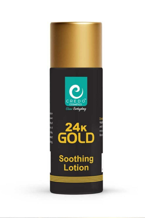 Credo 24K Gold Soothing Lotion- 120 ml