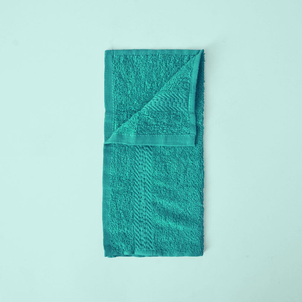 Seattle Square Shape Small Hand Towel Towel RAM Aqua Green 