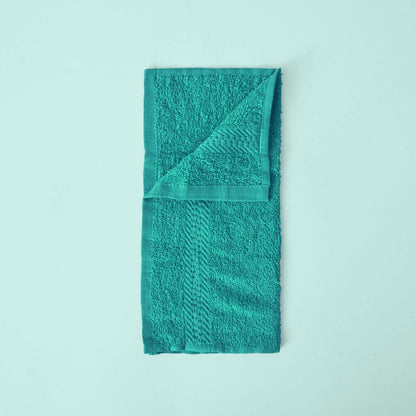 Seattle Square Shape Small Hand Towel Towel RAM Aqua Green 