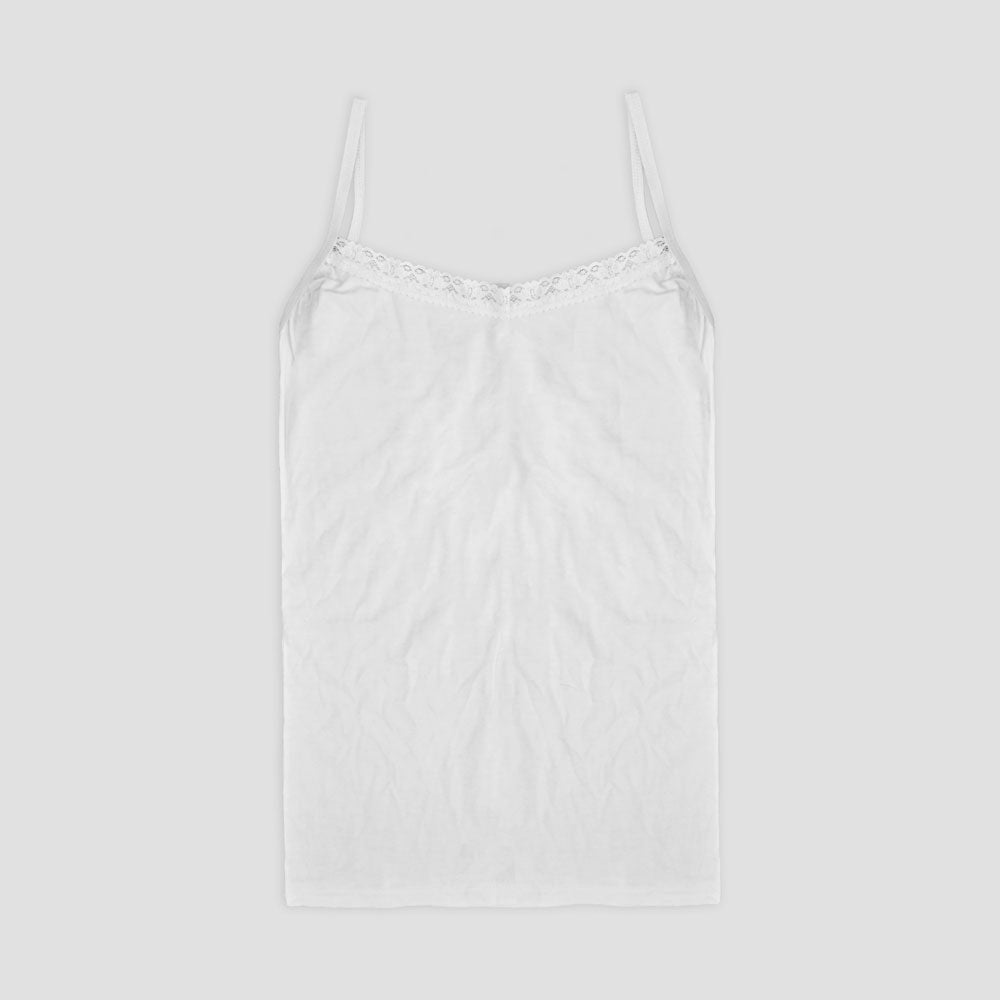 HM Women's Namsos Summer Strap Style Tank Top Women's Tee Shirt HMG White M 