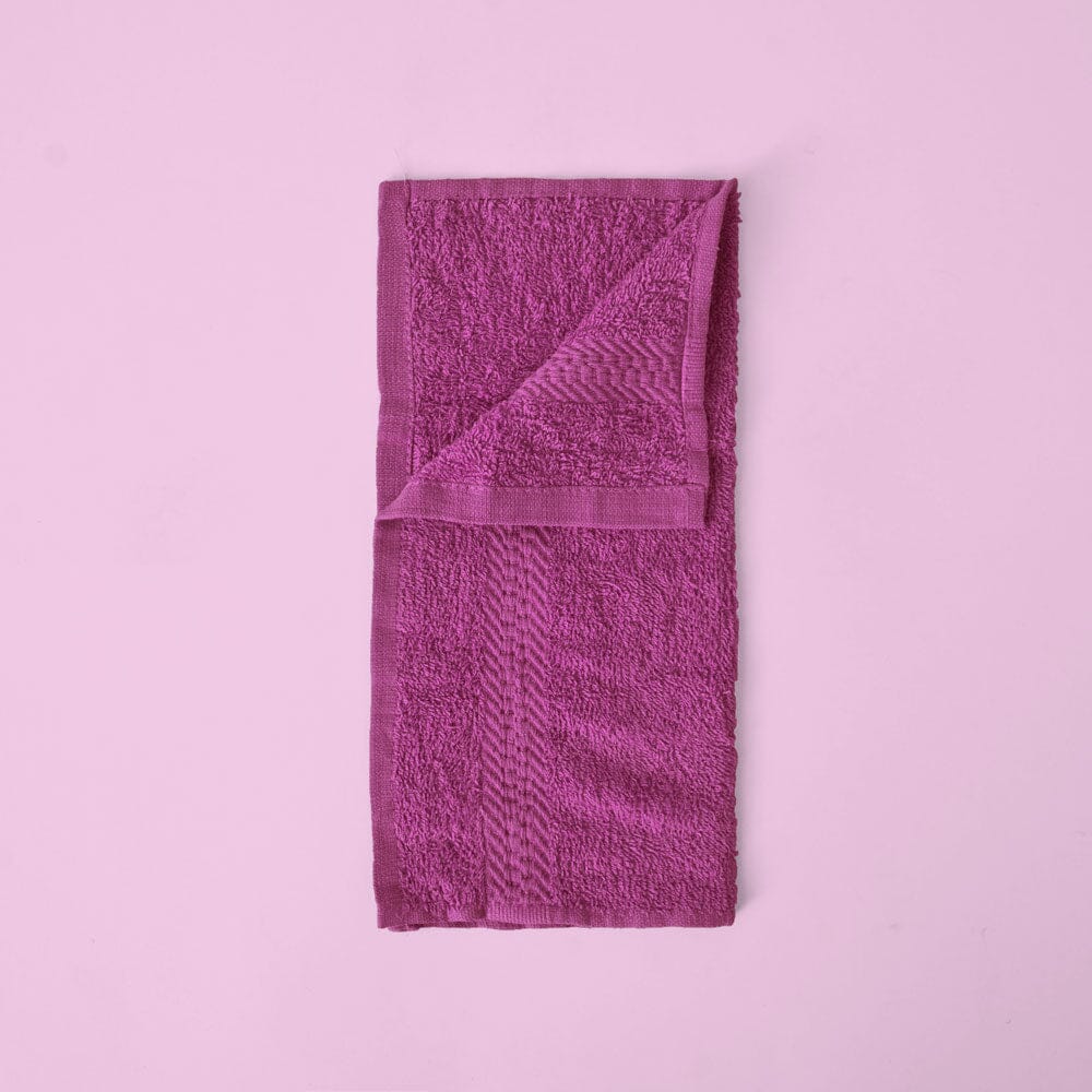 Seattle Square Shape Small Hand Towel Towel RAM Hot Pink 