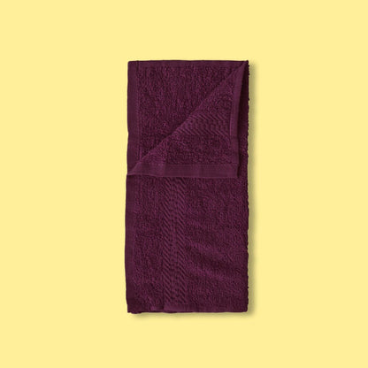 Seattle Square Shape Small Hand Towel Towel RAM Maroon 