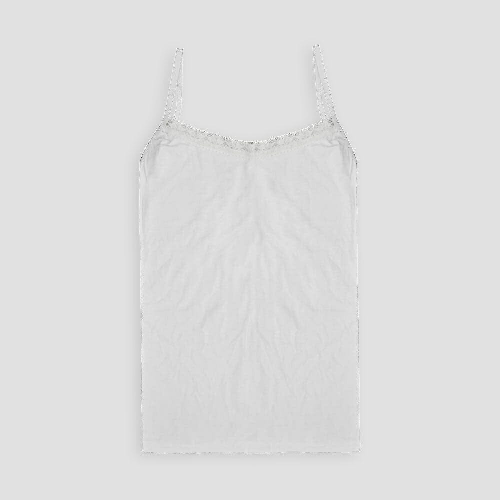 HM Women's Namsos Summer Strap Style Tank Top Women's Tee Shirt HMG Off White M 