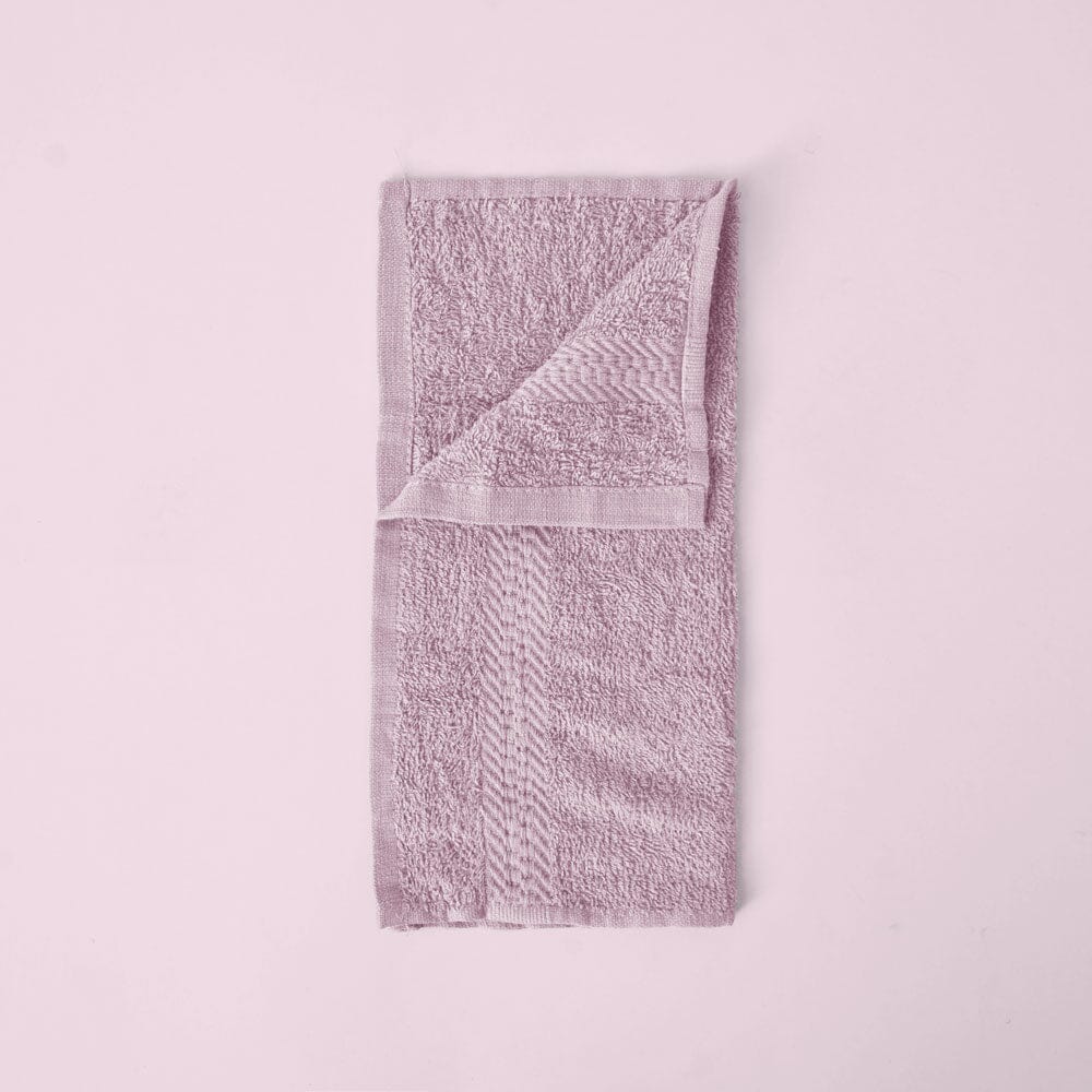 Seattle Square Shape Small Hand Towel Towel RAM Powder Pink 