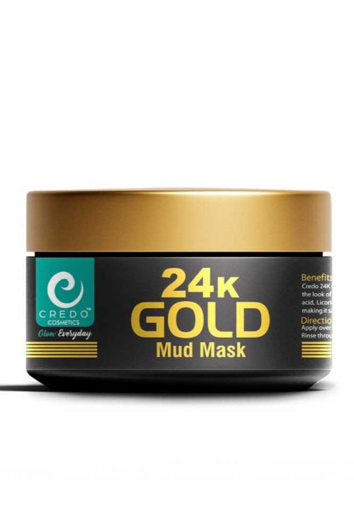 Credo 24K Gold Glow Mud Mask - 100 ml