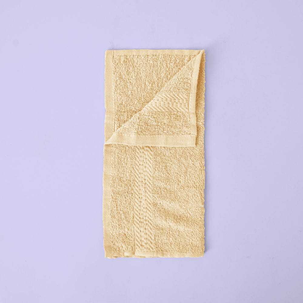 Seattle Square Shape Small Hand Towel Towel RAM Yellow 