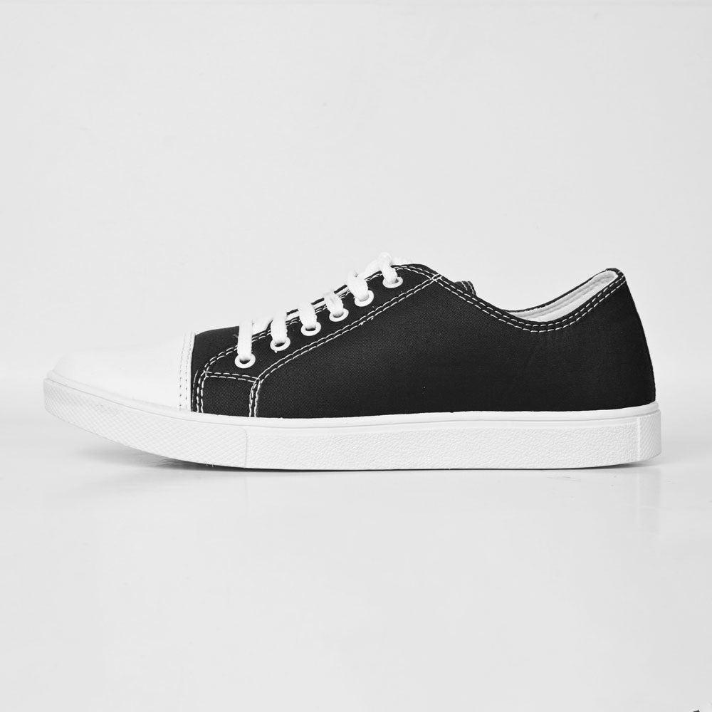 Unisex Sabratha Fashion Canvas Sneaker Shoes unisex shoes Hamza Traders Black EUR 39 
