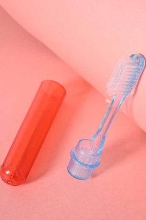 Travel Toothbrush With Protective Cover
