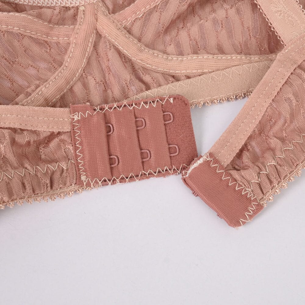 Capri Women's Textured Basic Bra