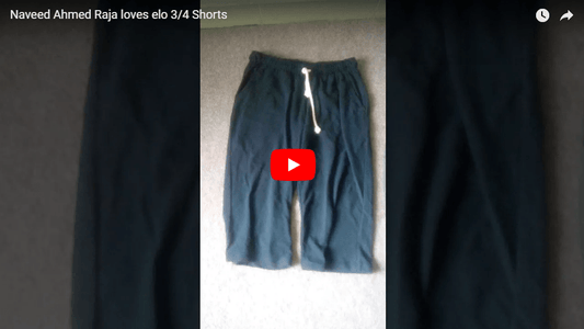 Naveed Ahmed Raja loves elo 3/4 Shorts