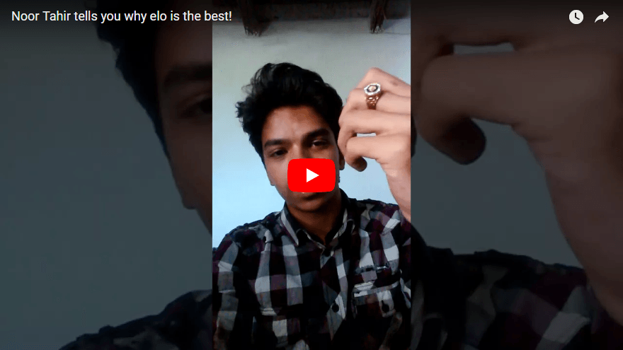 Noor Tahir tells you why elo is so good!
