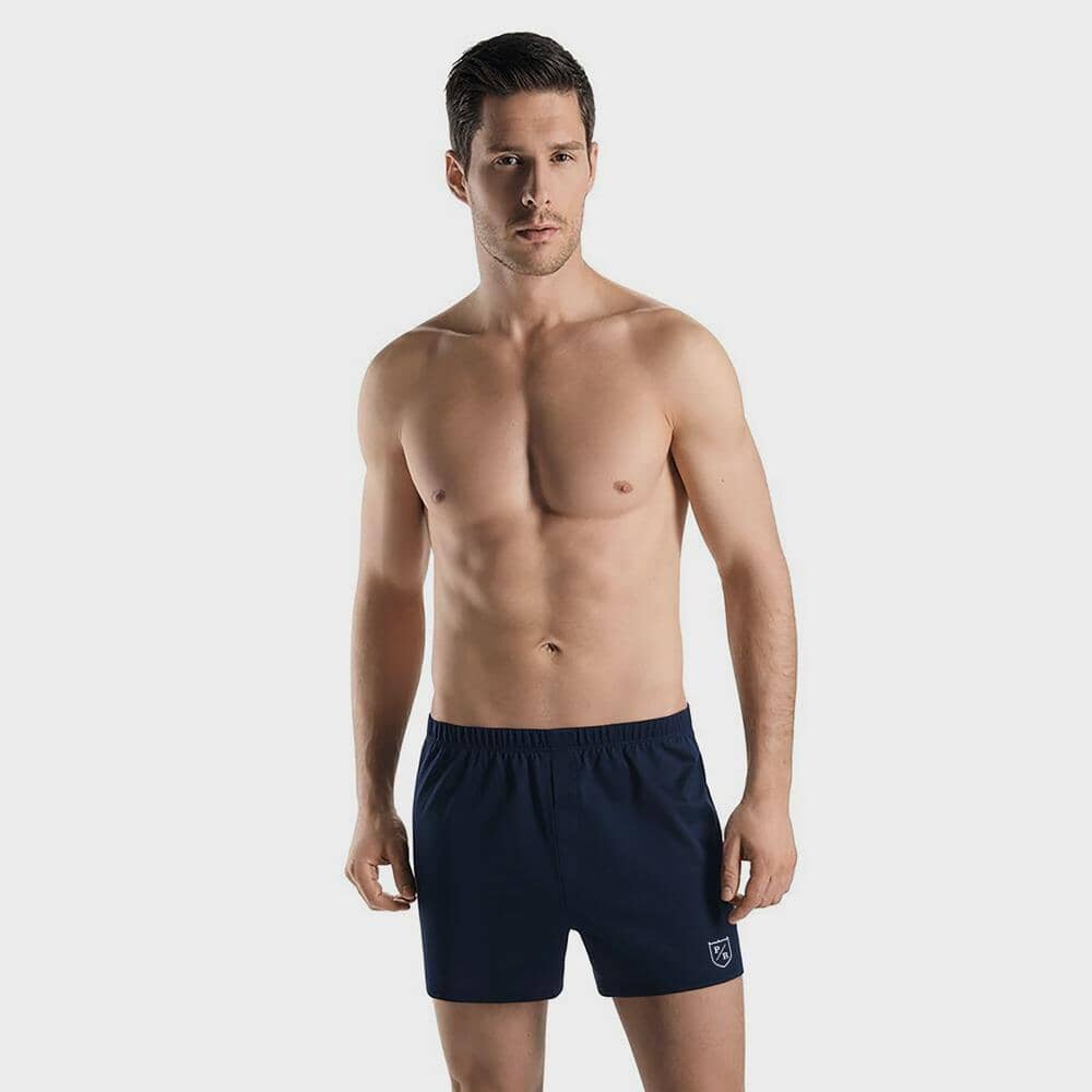 Polo Republica Men's Solid Boxer Shorts Men's Underwear Polo Republica Light Navy S 