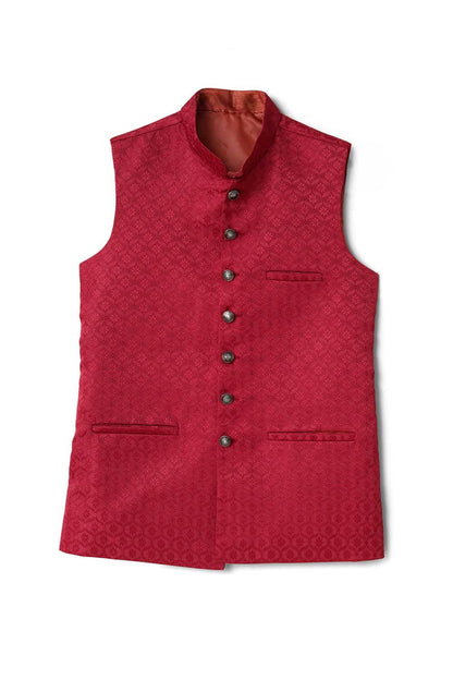 T2 Club Men's Textured Waistcoat