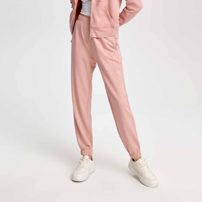Sinsay Women's Fleece Jogger Pants Women's Trousers Fiza Tea Pink 2XS 