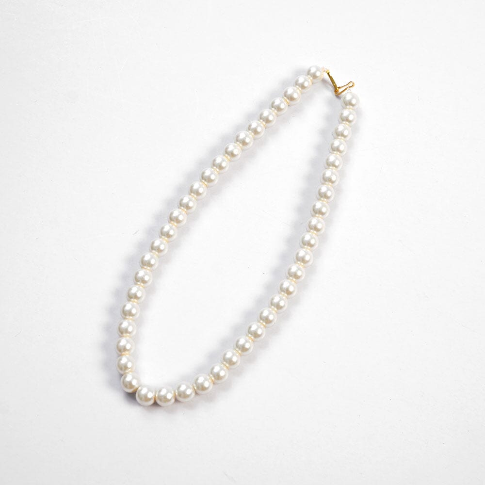 Nafplio Girl's Pearl Design Necklace Jewellery SRL White 