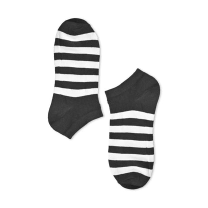 Unisex Classic Stripes Ankle Socks Socks RAM Black EUR 38-43 