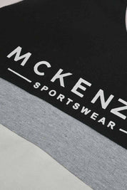 Mckenzie Kid's Logo Printed Fleece Sweat Shirt