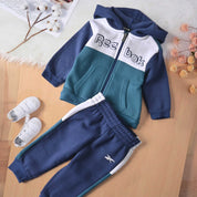 Reebok Kid's Fleece Zipper Hooded Sweat Suit Set. Shirt and Pajama