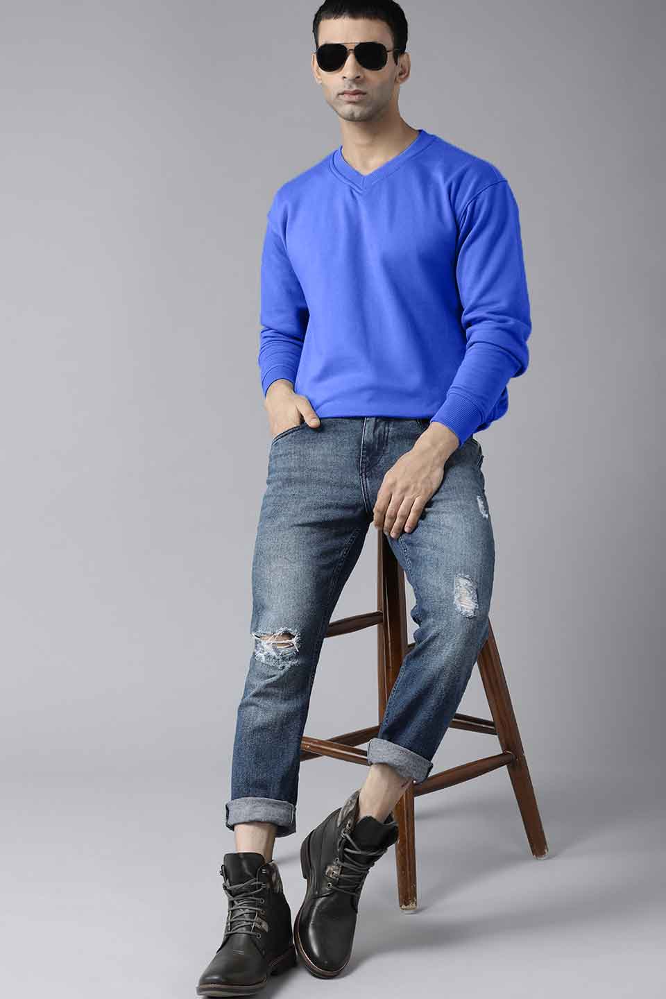 Polo Republica Men's Nobitu V-Neck Sweat Shirt Men's Sweat Shirt Polo Republica 