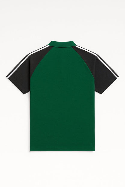 Bottle Green & Black