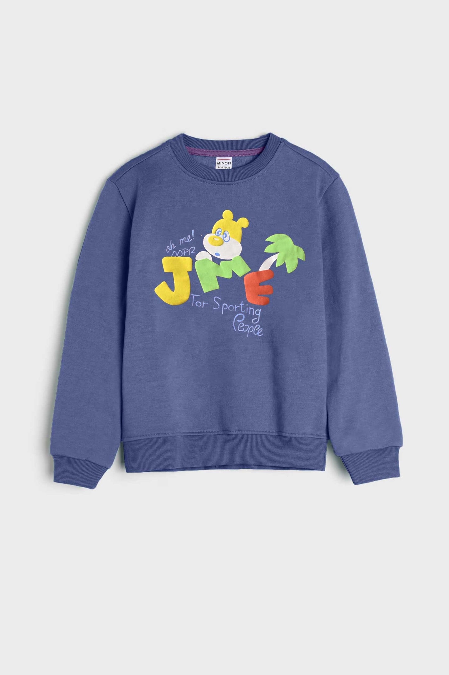 Minoti Kid's JME Printed Fleece Sweat Shirt Kid's Sweat Shirt ZBC 