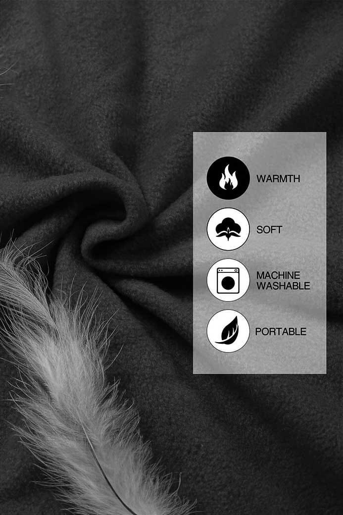 Polo Republica Polar Fleece Home and Travel Blanket Blanket Image 