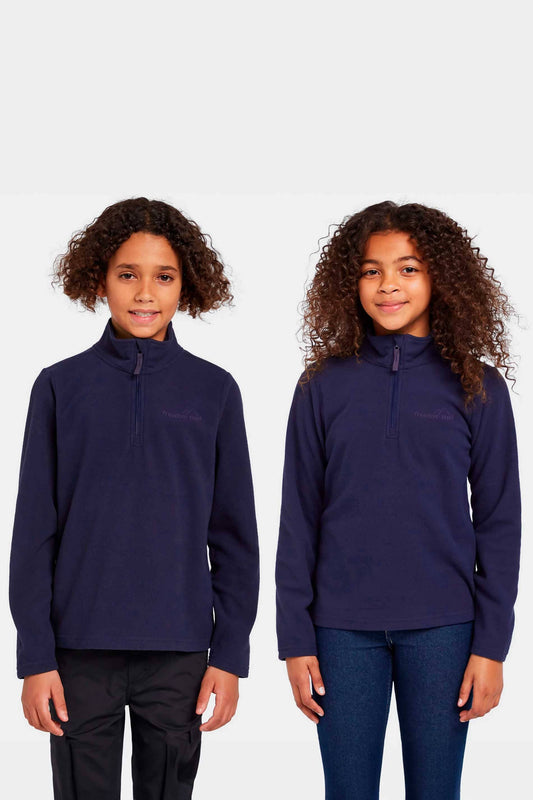 Freedom Trail Girl's Quarter Zipper Polar Fleece Sweat Shirt Girl's Sweat Shirt Syed Adeel Zafar 