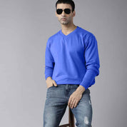 Polo Republica Men's Nobitu V-Neck Sweat Shirt Men's Sweat Shirt Polo Republica Royal S 