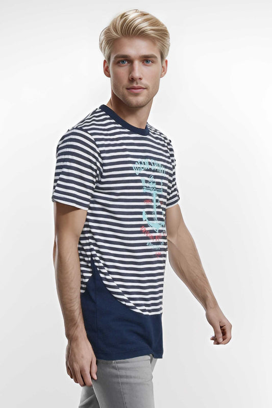 Max 21 Men's Ocean Spirit Printed Tee Shirt Men's Tee Shirt SZK 