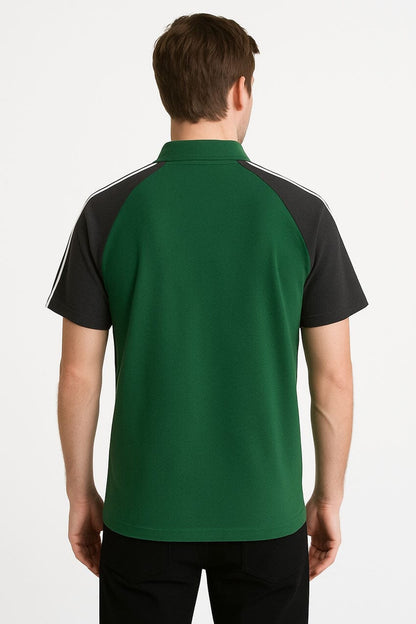 Bottle Green & Black