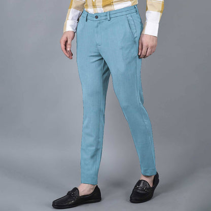 Daily Outfit Men's Slim Fit Chino Pants Men's Chino First Choice Powder Blue 28 30