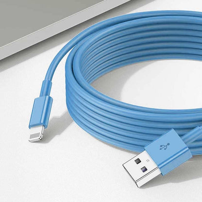 iPhone Power Line Fast Charging Cable - 1 Meter Mobile Accessories CPUS Blue 