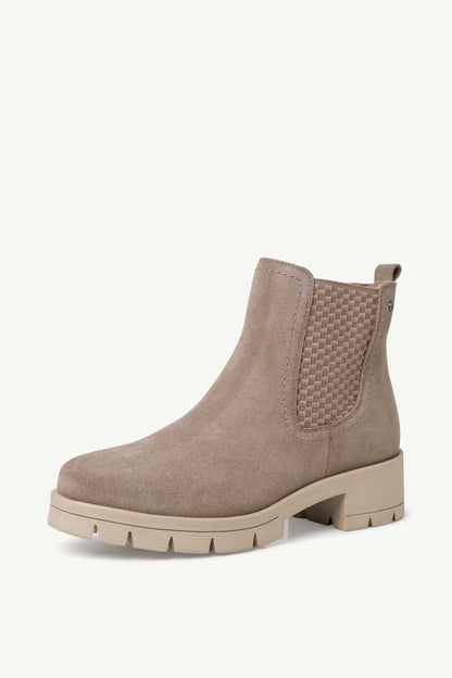 Tamaris ankle boots taupe Clearance