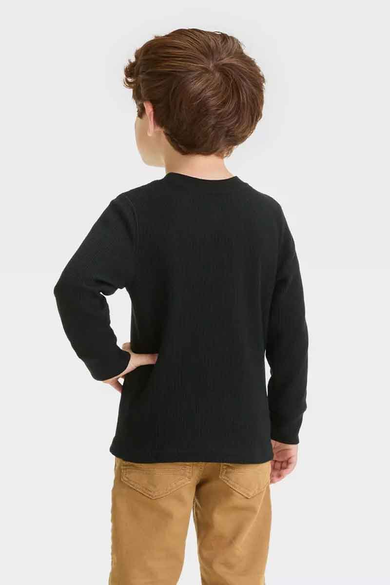 Excellent Kid's Thermal Long Sleeve Winter Knit Wear Shirt Boy's Sweat Shirt SRL 